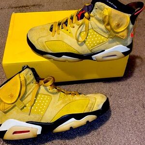 Air Jordan 6 Travis Scott “Yellow” sample